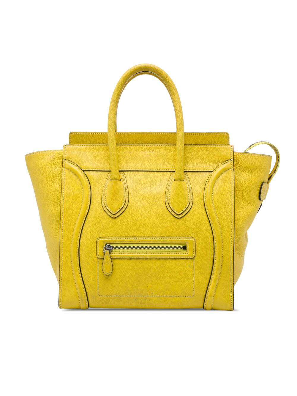 Celine Luggage Bag Grainy Leather Mini #365918C83B